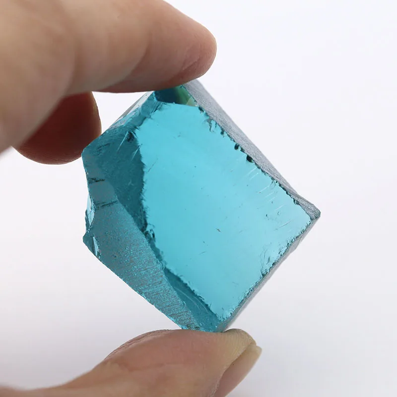 

Paraiba Synthetic Gemstone Rough Nano Lab Grown Gems Raw Material 200 Grams