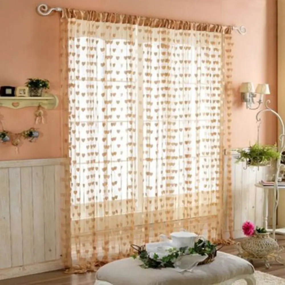 

New New Arrivals Loving High Quality Door Drapes Tassel Pattern Window Curtain