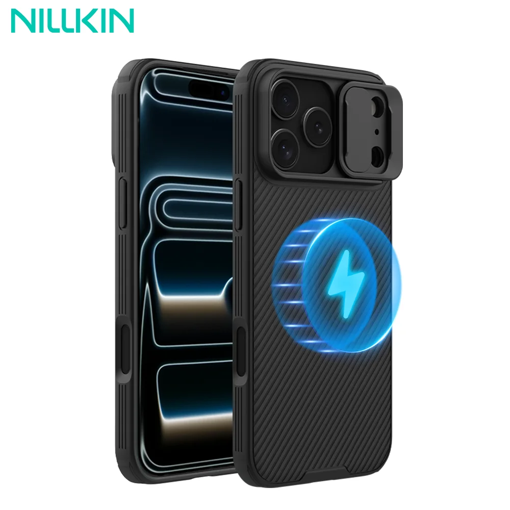NILLKIN CamShield Pro Magsafe Protective Case with Slide Camera Cover