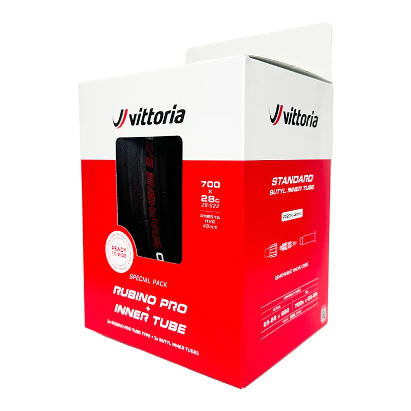 Vittoria Rubino Pro G2.0 Pneu Dobrável, 700x25 C, 2 Conjunto de