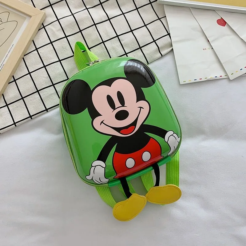 Disney cartoon Mickey mouse Minnie Children's  egg shell school bag kindergarten Mickey Mouse minnie cute backpack 3