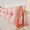 Home Triangle Pillow Bed Reading Pillow Sofa Bedside Filling Cushion Lumbar Support Cushion Pillow Backrest Support Bolster 3