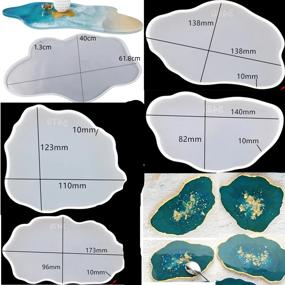 TINYSOME Large River Table Silicone Mold DIY Crystal Epoxy Resin Molds DIY  Crafts Topdesk 