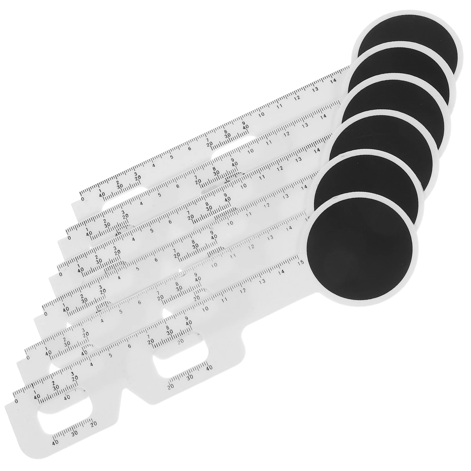 thumbnail image 2 of Veemoon Pupil Distance Measuring Ruler Accurate Plastic Tool For 2 of 14