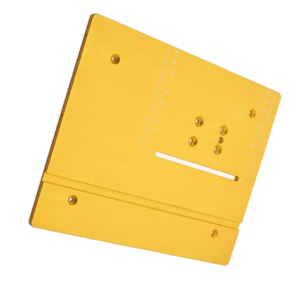 T60 Table Saw Panel 240*200*6mm Aluminum Router Table Insert Plate Saw Panel Circular Woodworking Workbench
