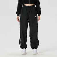 Nike – pantalons de sport pour femmes, pantalons de course, d'entraînement, de fitness, confortables, en tricot, à la mode, décontractés, à revers, longs, Im8032-011, nouvelle collection printemps 1