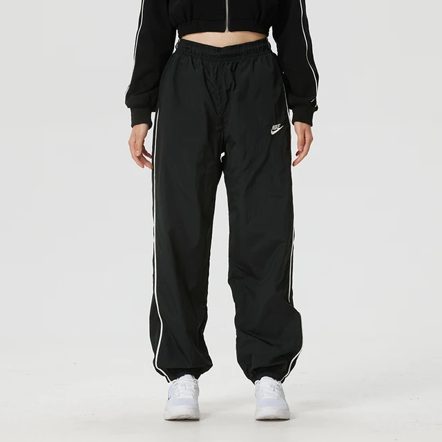 Nike – pantalons de sport pour femmes, pantalons de course, d'entraînement, de fitness, confortables, en tricot, à la mode, décontractés, à revers, longs, Im8032-011, nouvelle collection printemps 1