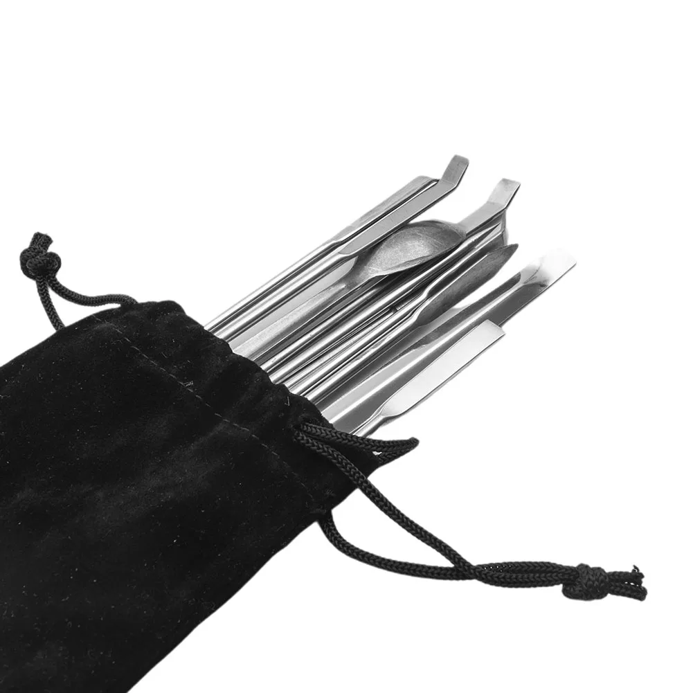12Pcs Stainless Steels Lab Spoon Spatula Laboratory Sampling Spoon Mixing Spat Sets Working Scraper Laboratory Equipment 10-22cm lab spoon spatula