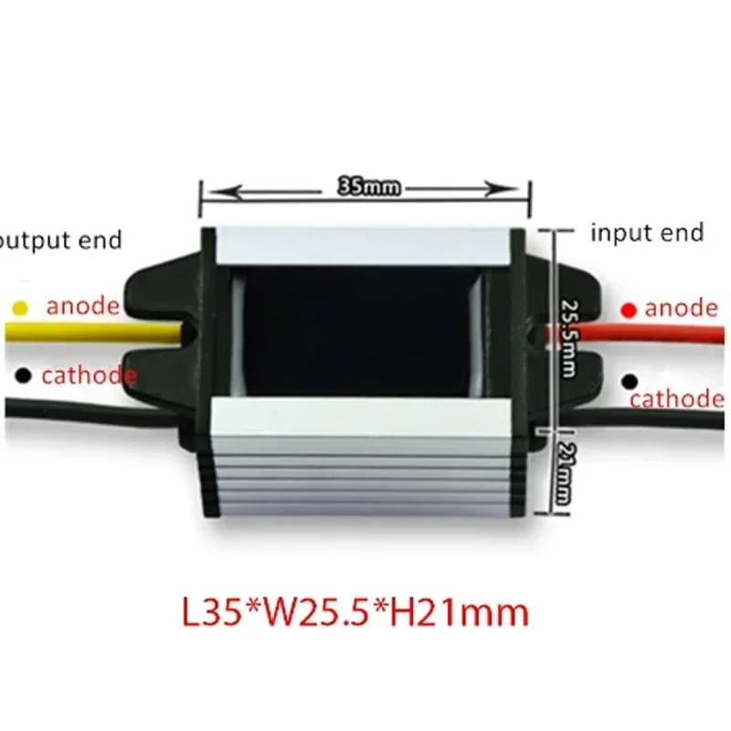 Convertisseur de tension d'alimentation, Buck Step-Down Tech, 5V à 12V, 12V à 5V, 3.3V, 3.7V, 4.2V, 6V, 7.5V, 9V DC