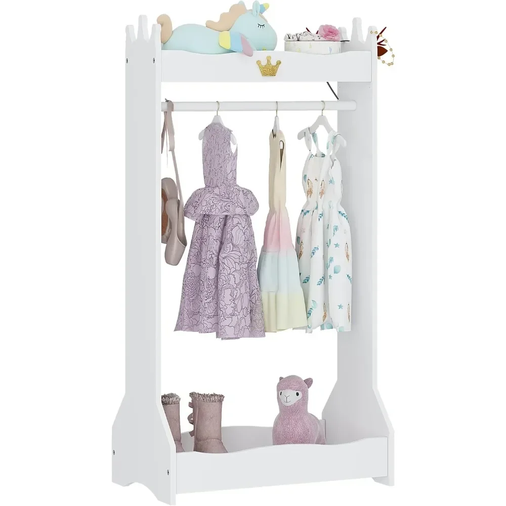 Children's Open Hanging Wardrobe Storage Organizer