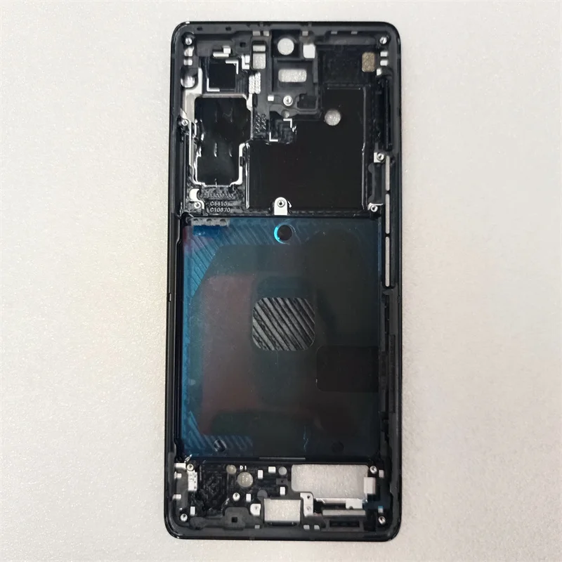 중간 프레임 플레이트 하우징 보드 LCD 지원 LG 벨벳 2Pro LM-V700N / V70 ThinQ 5G용 미드 베젤