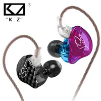 KZ ZST Wired Earphone Detachable Cable In Ear Monitor Noice Cancelling Headset HiFi Music Sport Game Phone Earbuds Headphones 1