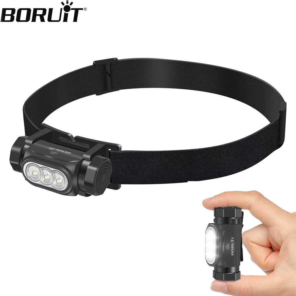 WUBEN D1 Torcia LED EDC 1100 lumen, torcia LED magnetica ricaricabile IP68 impermeabile, piccola