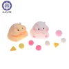 Super Soft Cute Q-Bullet Simulated Hamster Toy Mini Kawaii Squishy Stress Relief Squeeze Toys TPR Decompression Toy 2
