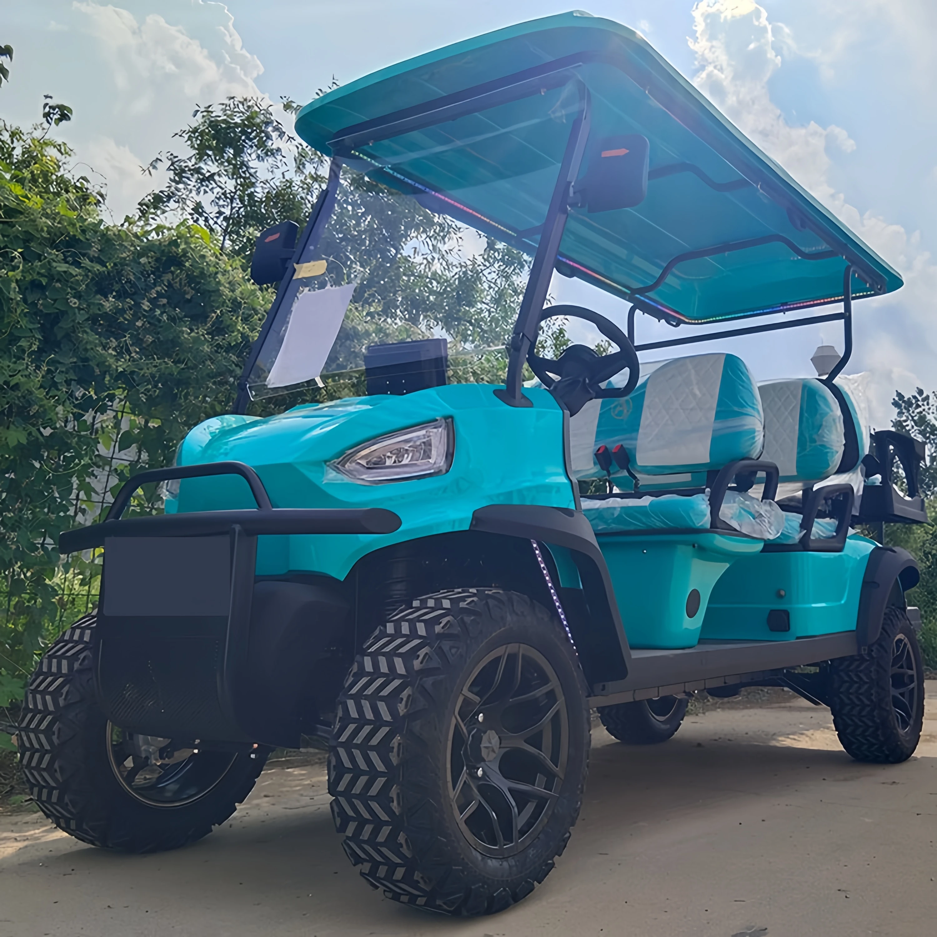 Electric Golf Cart Electric Vehicles Battery Powered Golf Carts 6 Seat Best Price