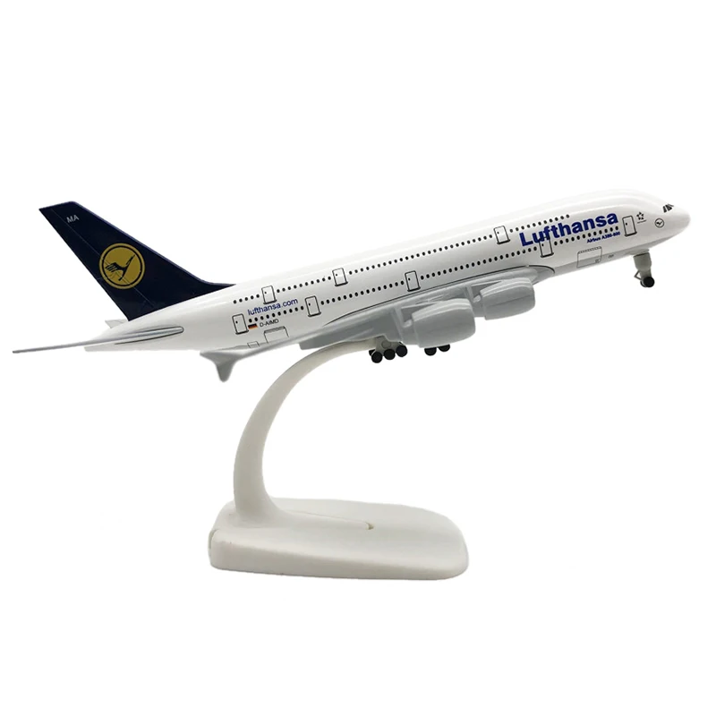 20CM 8inch Diecast Alloy Airlines A380 A350 A330 For Collection Friend Children Gift 2