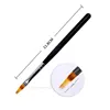 Nail Tools Nail Brush Serrated Powder Bar Black Bar Nail Pen Nail Pen Gradient Pen Nail Brush 4