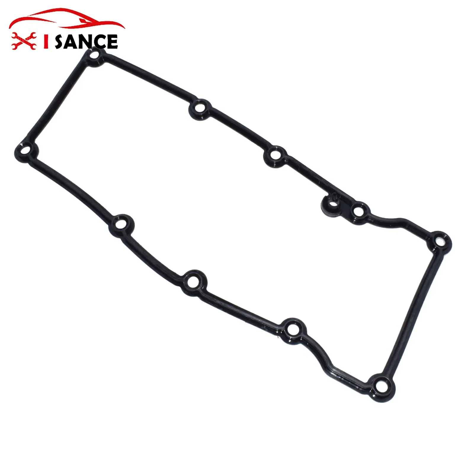 ISANCE Rocker cover Seal Gasket XS6E-6584-AB For Ford Fiesta Ikon Ka Hatchback 1996-2008 1089844 1455542 XS6E6584AB XS6E6584AC
