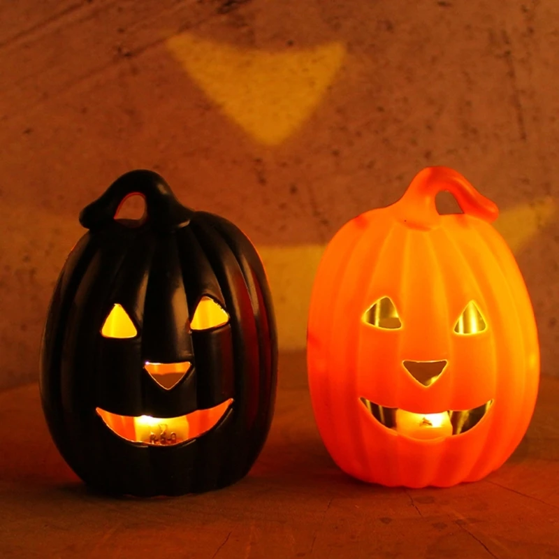 

Pumpkin LanternsPlastic Halloween LED Flashing GhostsFestival Indoor Garden Decoration Birthday Party Supplies