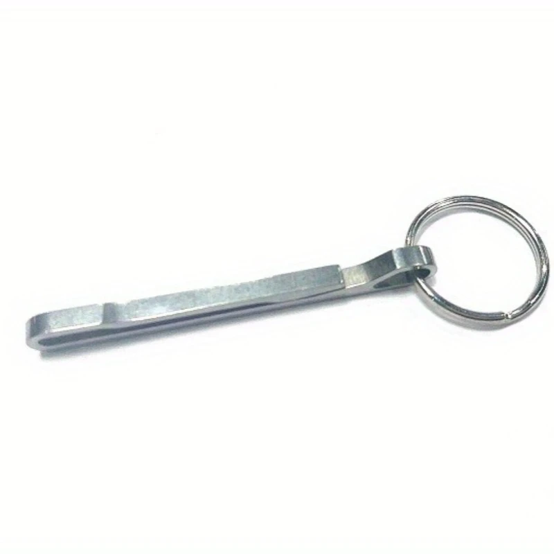 Outdoor EDC Multifunktions-Werkzeug Geldbörse Edelstahl Schlüsselanhänger Schlüsselring Karabiner Geldklammer Camping-Zubehör – Detail 4