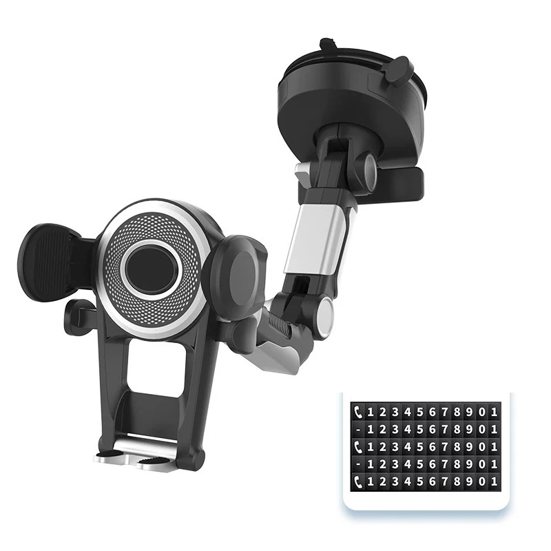 תושבת לטאבלט ברכב, מחבר ארוך, תושבת לכוס, 360 °   תומך נייד לטלפון נייד ברכב, ניתן לסיבוב, תמיכה מרובת תכליתיות