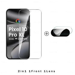 Premium 6 - in - 1 9H Tempered Glass Screen Protector and Case Combo - Pixel 10a (2In1 1Front 1Lens)