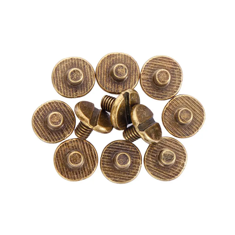 Metal Rivets for Leather Craft and DIY Projects