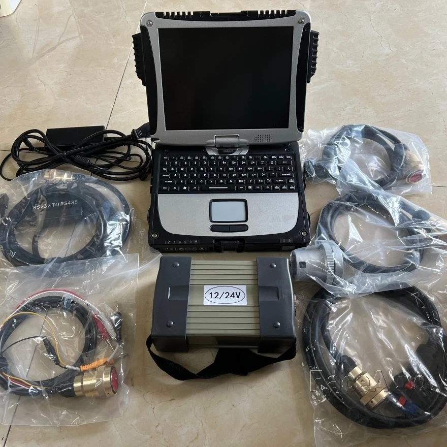 

Pro Mb Star c3 Multiplexer 5 Cables Newest Software Ssd Super Cf19 Laptop Diagnosis 12v 24v Cars Trucks READY TO USE