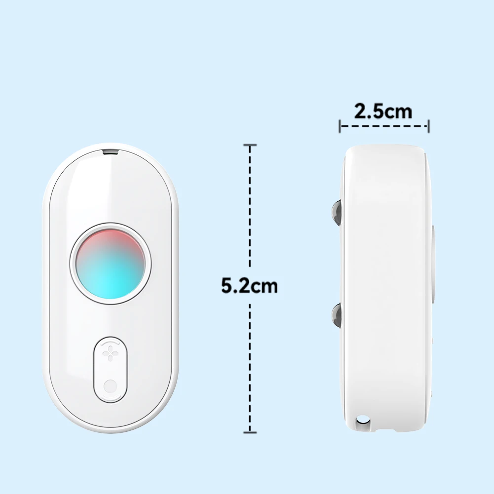 Wireless Camera Detector Anti-Peeping Hidden Devices Scanner Security Protection Infrared Camera Finder for Travel Office Hotel