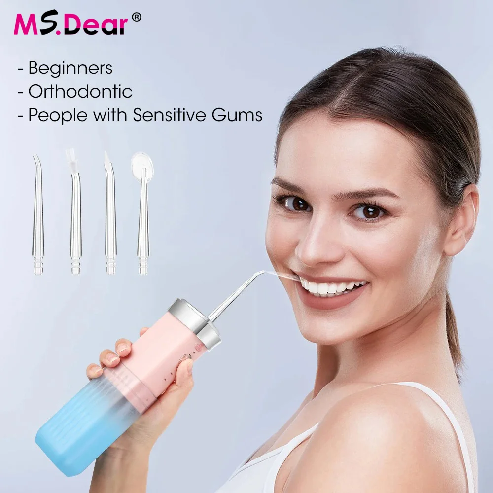Portable Rechargeable Oral Irrigator Water Flosser
