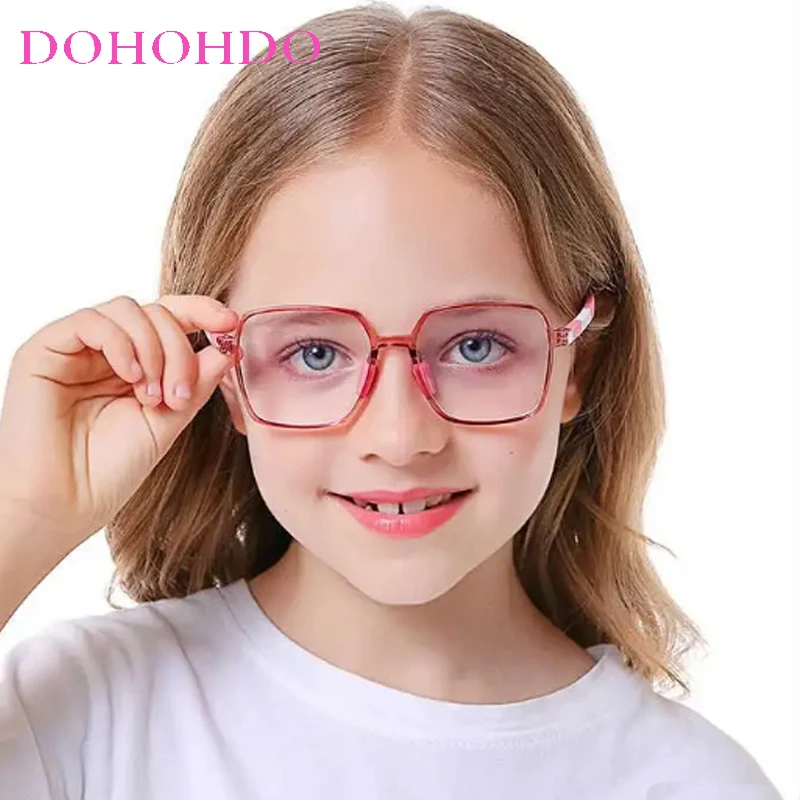 Anti Blue Light Glasses For Kids Boys Girls Computer Ultralight TR90 Eye Protection Eyeglasses Child Blue Rays Blocking Eyewear