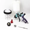 Spray Gun Nozzle 1.3 And1.8mm With 400CC Mix Tank And Adpater Car Paint Gun Varnish Paint Sprayer HVLP 4000B Air Spray Gun 4