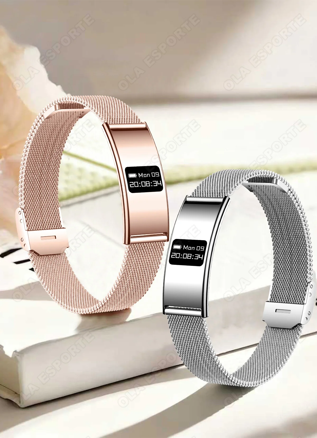 Smart Fitness Armband mit Herzfrequenz