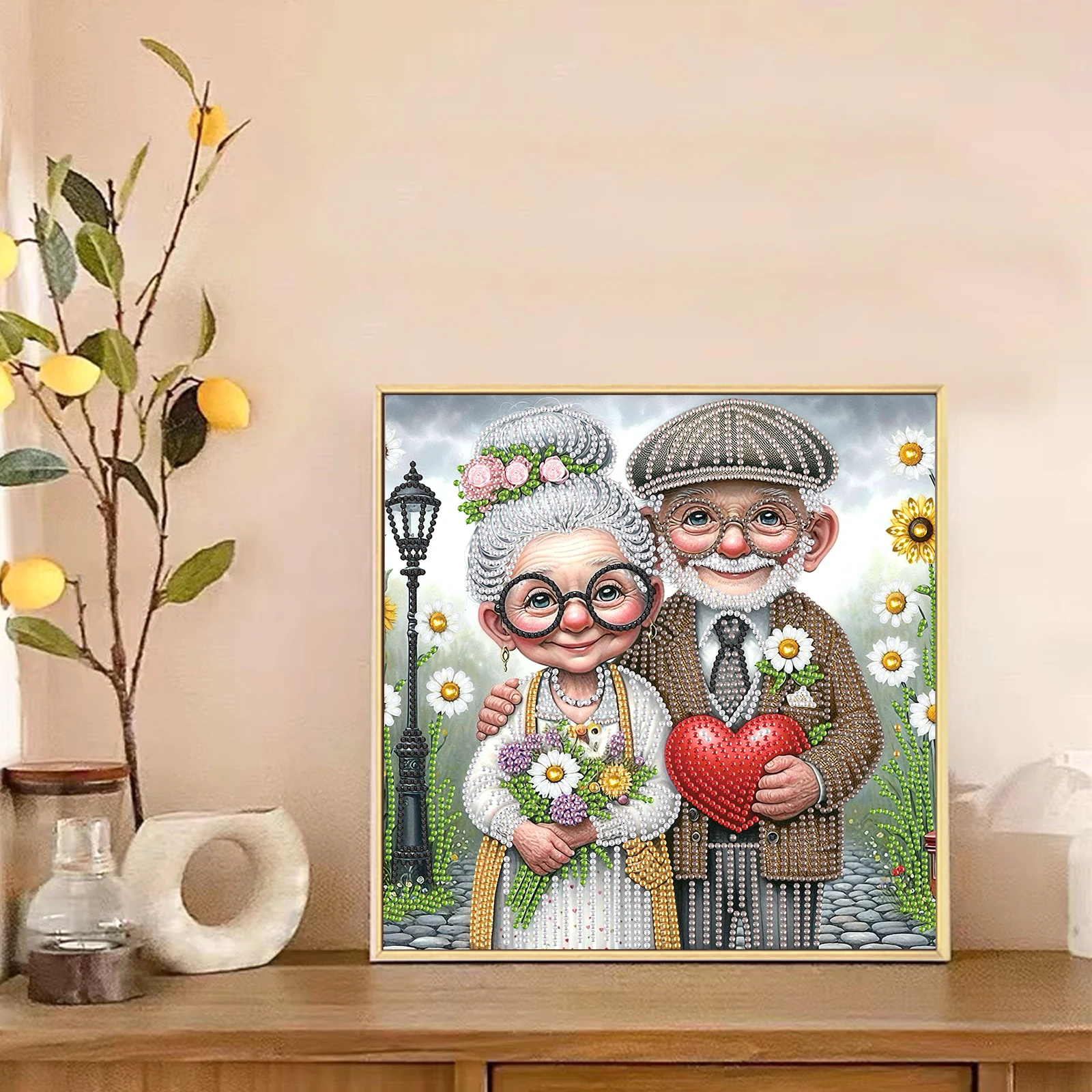 DIY Loving couple5D Special Shape Diamond Art Kits Beginners Diamond Art Painting Kits Home Wall Decoration Gift diamond painting,diamond painting accessories