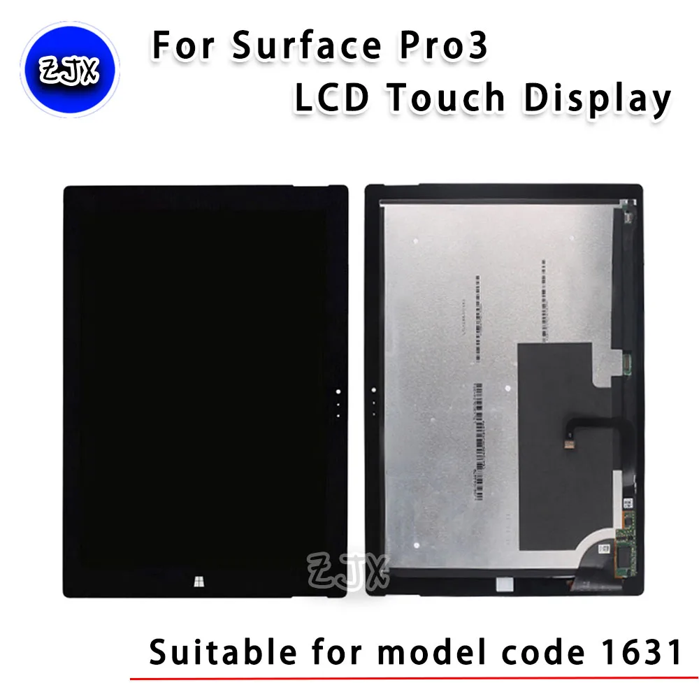 Per Microsoft Surface Pro3 1631 Display Lcd Touch Screen 12 "Screen Assembly