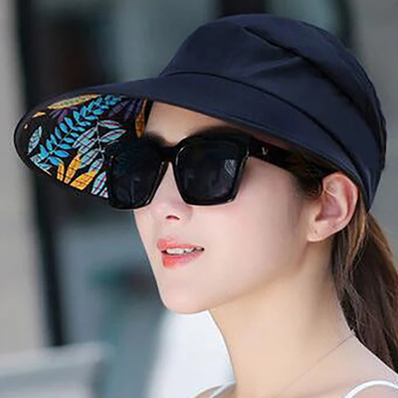 Ulalaza Cappello Da Donna In Paglia Da Sole A Tesa Larga In Paglia UPF 50 Cappello Estivo Con Patta Sul Collo Pieghevole Pieghevole Arrotolabile Floppy Beach Tennis Golf Beach 121229717