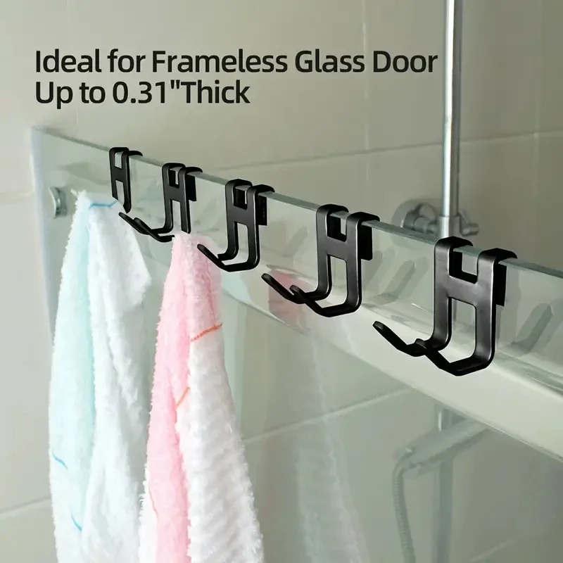 2/4pcs Creative Door Hooks for storage hook door hook