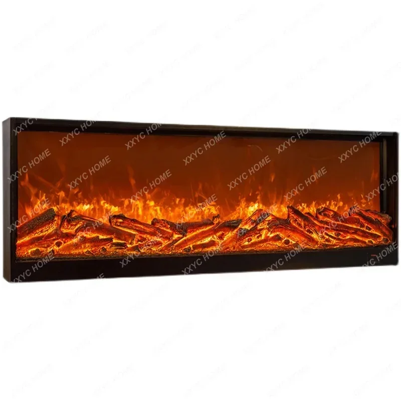 Electronic Fireplace Curio Cabinet Embedded 3D Stove Core Simulation Flame Heater fireplace electric flame chimenea electrica