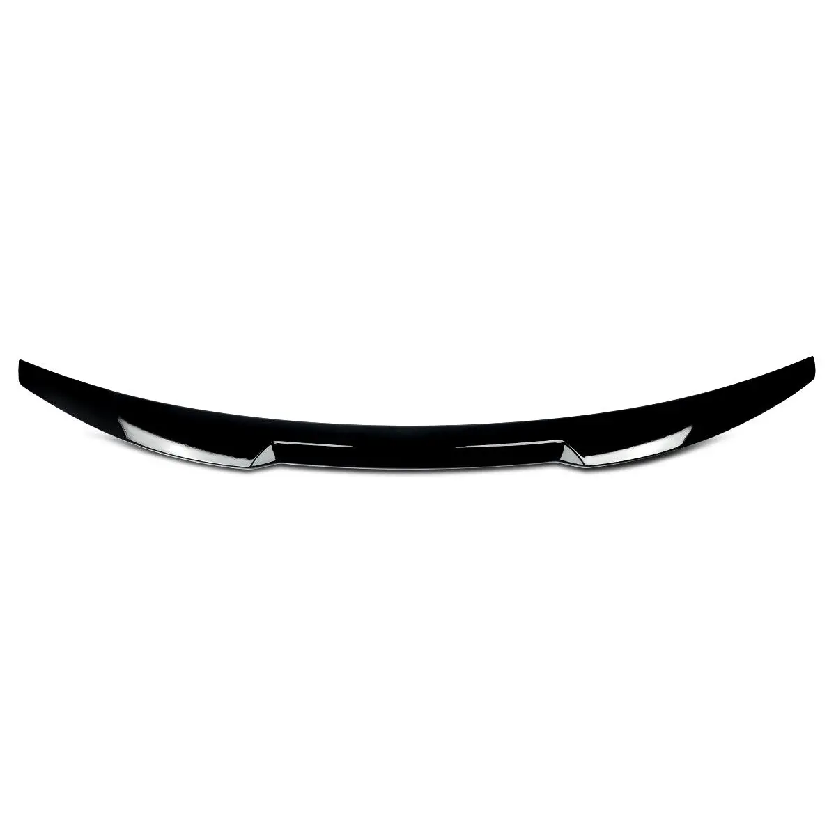 M4 REAR TRUNK SPOILER HIGHKICK WING FOR 14-20 AUDI A3 S3 RS3 SEDAN GLOSS BLACK