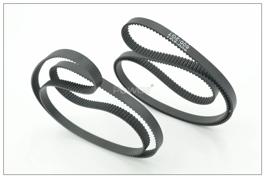 Courroie GT2 Fermée Pour Imprimante 3D – 600 à 630mm, Largeur 6/9mm, 300 à 315 Dents | Pièce Unique