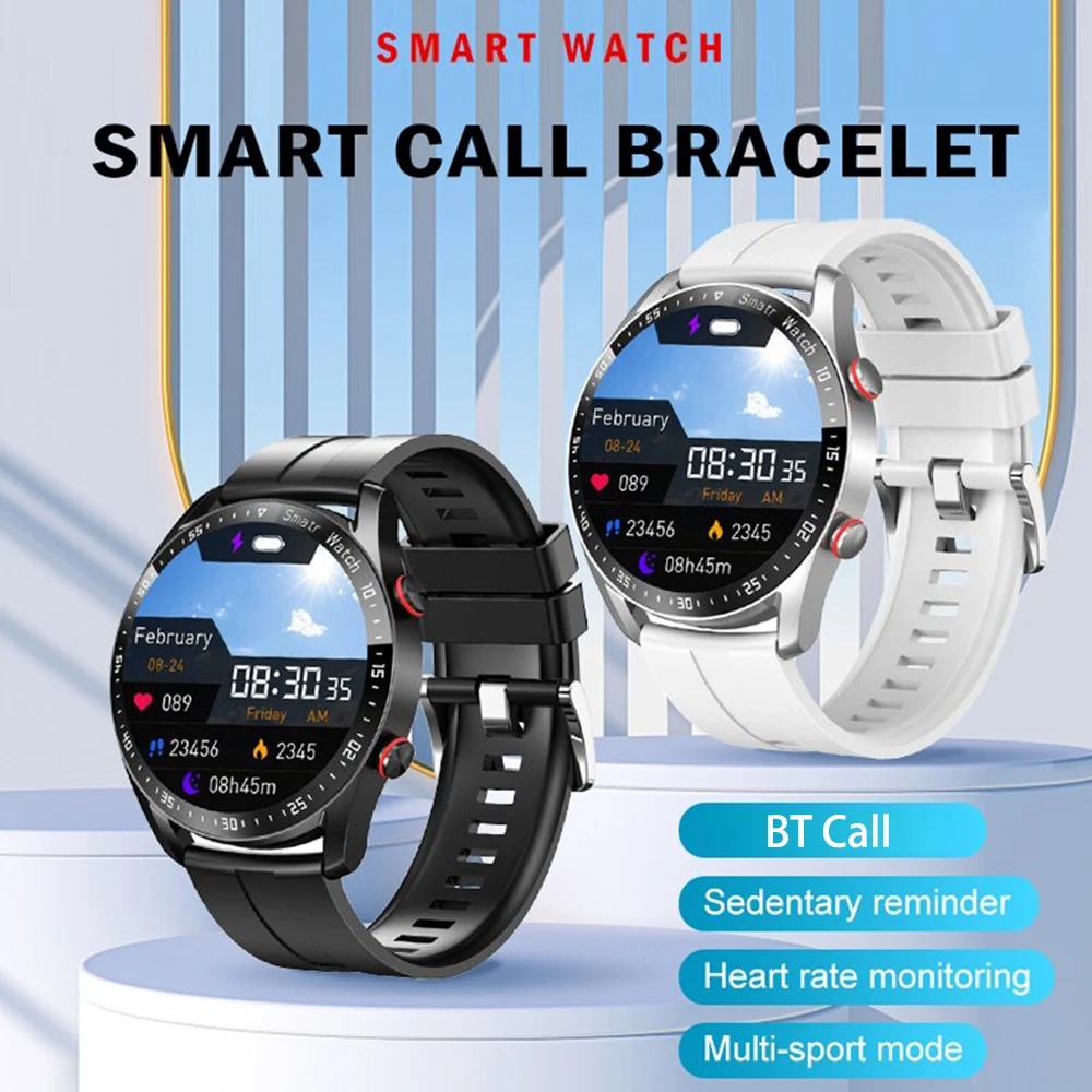 

New HW20 Smart Watch Men ECG+PPG Smartwatch Waterproof Bluetooth Call Heart Rate Monitoring Message Reminder Sports Watch Men