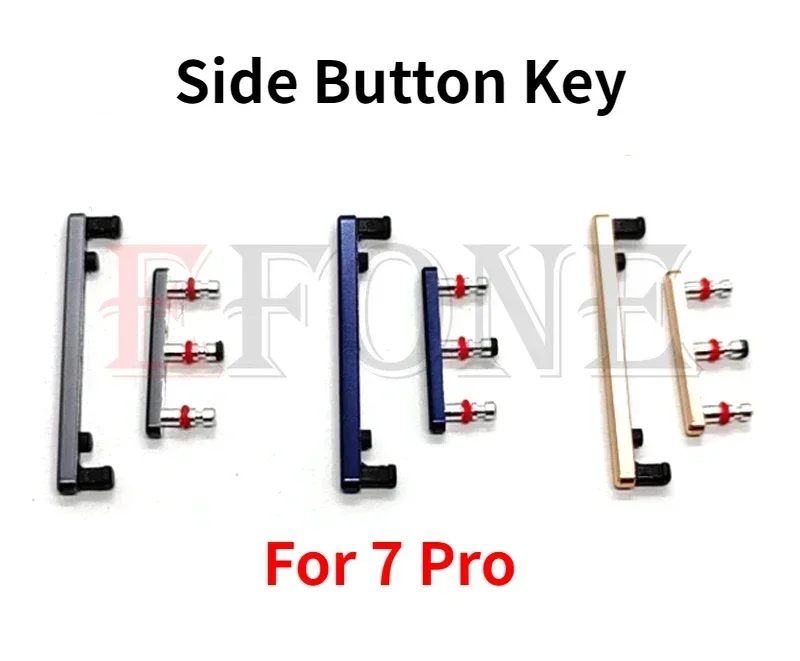Mobile Phone Side Power Key Switch Volume Mute Button Replacement Repair For OnePlus 12 7 7T 9 9R 10 10R 11 Pro