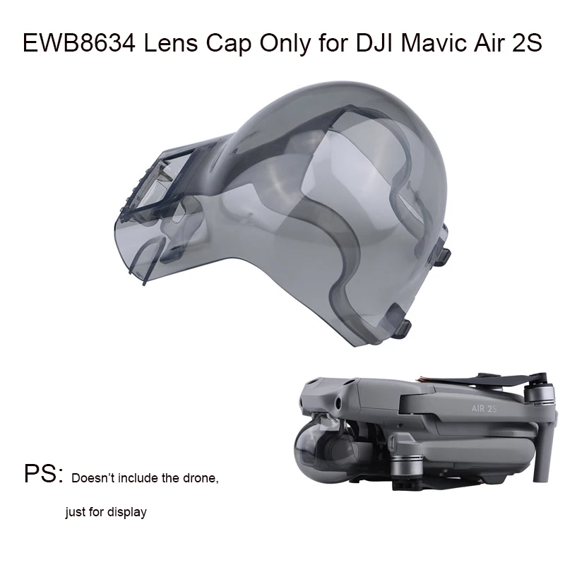 Per Dji Air 2S Drone Gimbal Lens Cover Protettiva Air 2S Vision Sensor Protezione Per Cappuccio Integrata Parasole Accessori Per Droni
