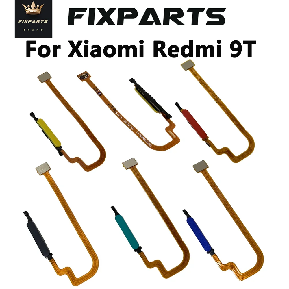 

Для Xiaomi Redmi 9T сканер отпечатков пальцев Кнопка сенсорный идентификатор клавиша гибкий кабель лента J19S M2010J19SG M2010J19SY Finger