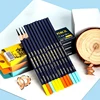 SAKURA 1/2/3Pcs Profession Charcoal Wooden Pencil Set Sketch Drawing Soft/Medium/Hard Wood Pencils Artist Student Art Supplies 4