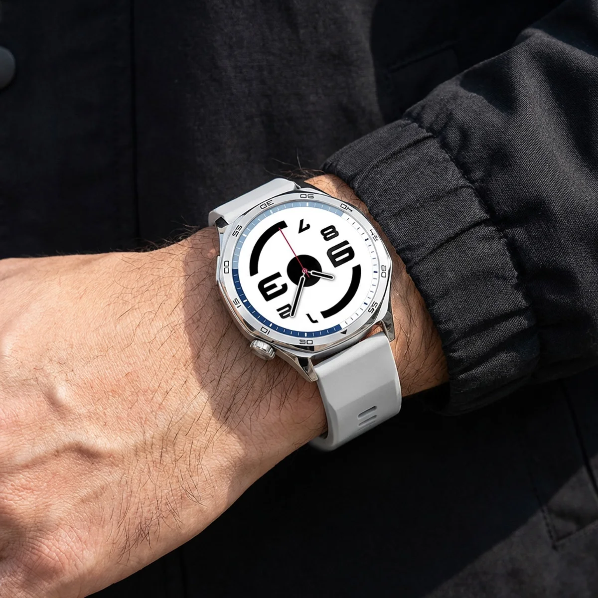 Versatile 22mm Silicone Watch Band - Premium Strap