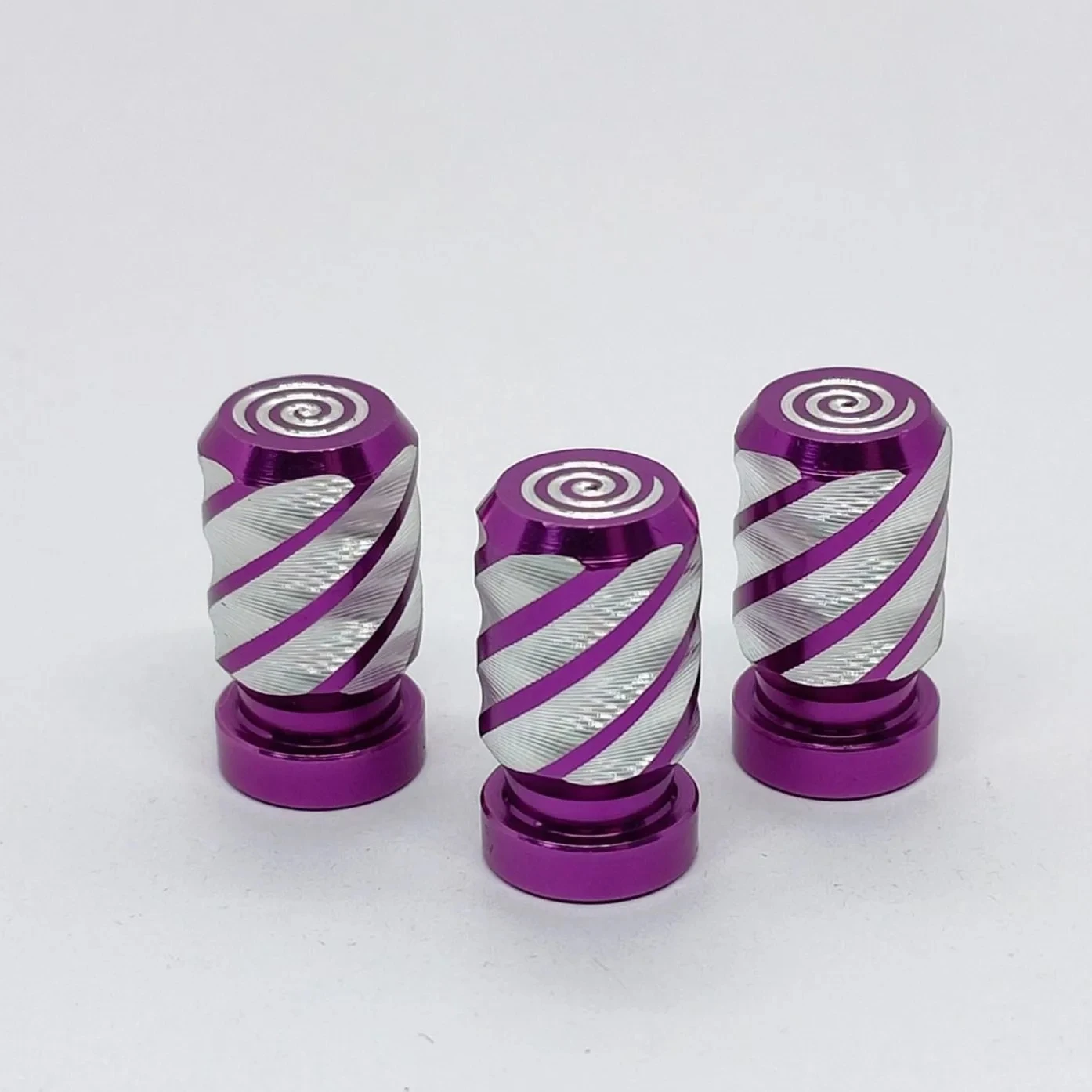 Floral Series Universal Valve Stem Caps - Set of 4, Factory Direct Supply
