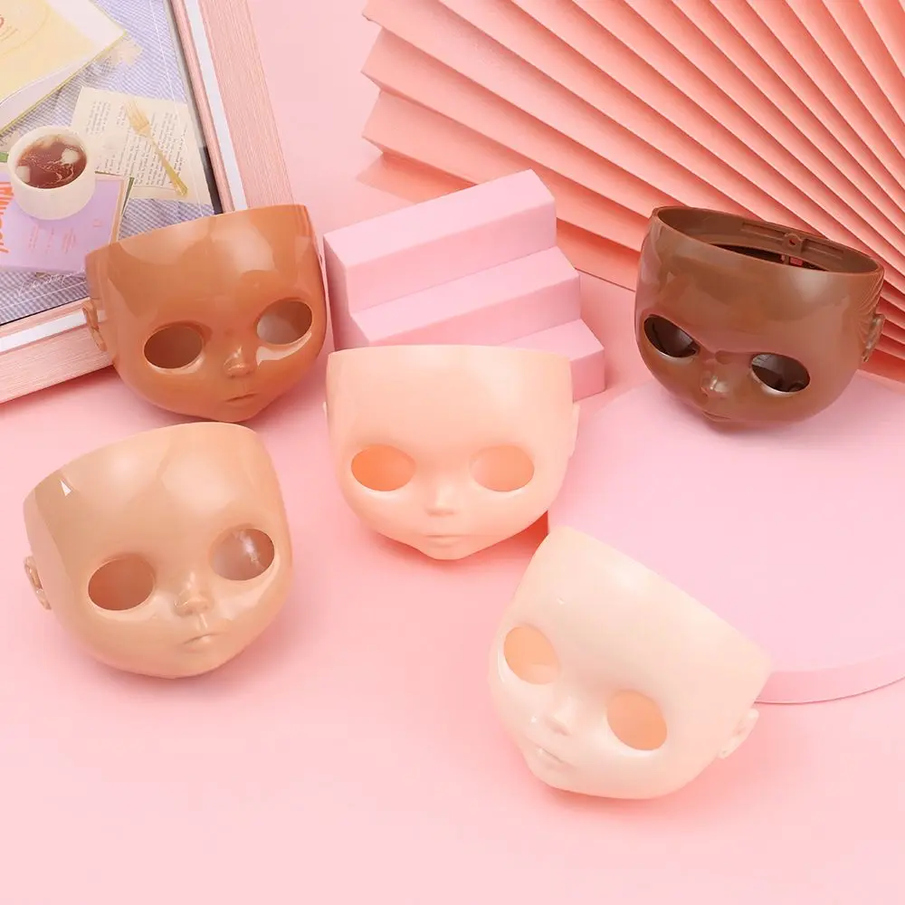1pc 1/6 Blyth DIY Puppe Fabrik Puppen Frontplatte mit Rück platte 30cm Kunststoff Blyth kein Make-up Gesicht und Schraube Spielzeug Zubehör – Detail 12