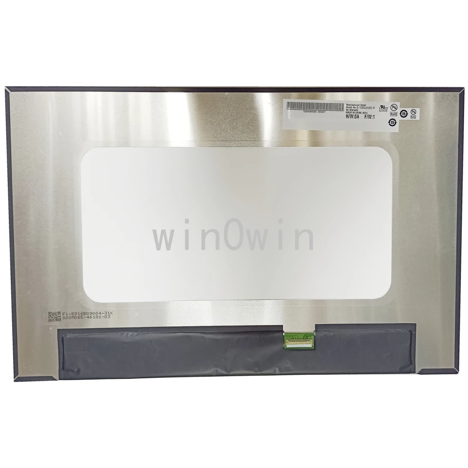 Dalle écran LCD 16" FHD B160UAN03.1 - Rétroéclairage LED - Connecteur 30 Pins - Neuf Garantie 1 An