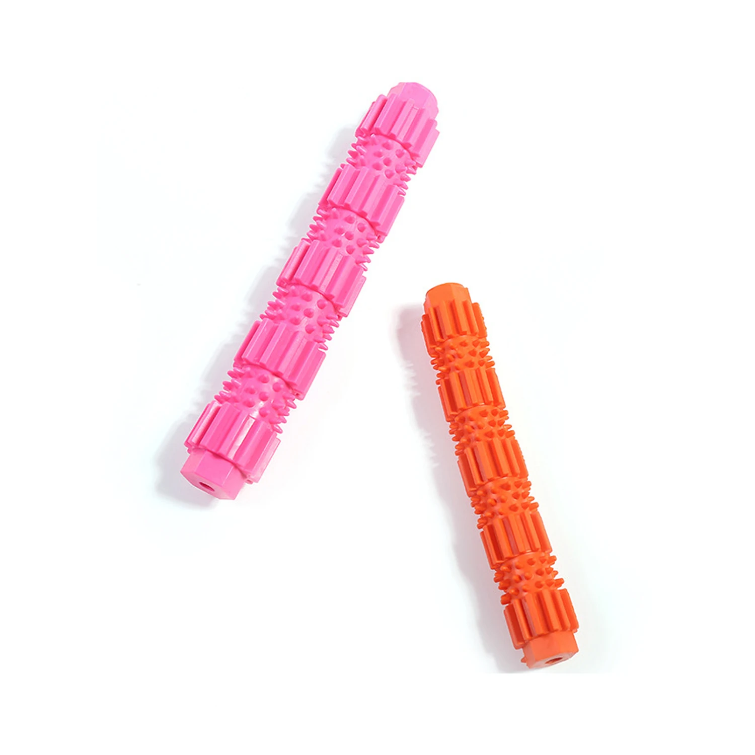 Pet Dog Chew Toy for Aggressive Chewers Treat Dispensing Rubber Teeth Cleaning Toy Squeaking Rubber Dog Toy Toys for Dogs 1Pc 6